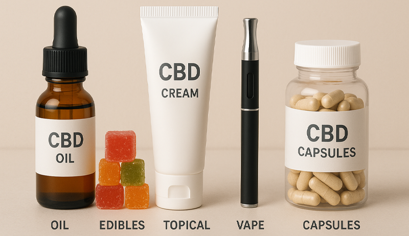 Top 5 CBD Consumption Methods